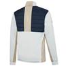 Galvin Green Gents Dalton ½ Zip Insulating Mid Layer Sand - Navy - White