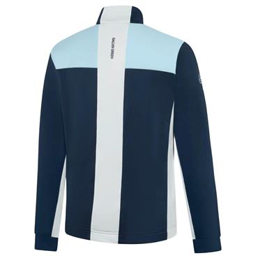 Galvin Green Gents Dean ½ Zip Insulating Mid Layer Crystal Blue - Navy