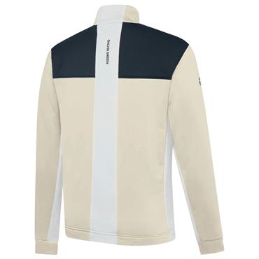 Galvin Green Gents Dean ½ Zip Insulating Mid Layer Sand - Navy