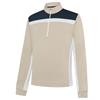 Galvin Green Gents Dean ½ Zip Insulating Mid Layer Sand - Navy