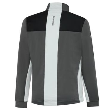 Galvin Green Gents Dean ½ Zip Insulating Mid Layer Forged Iron - Black