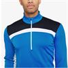 Galvin Green Gents Dean ½ Zip Insulating Mid Layer Royal Blue - Black