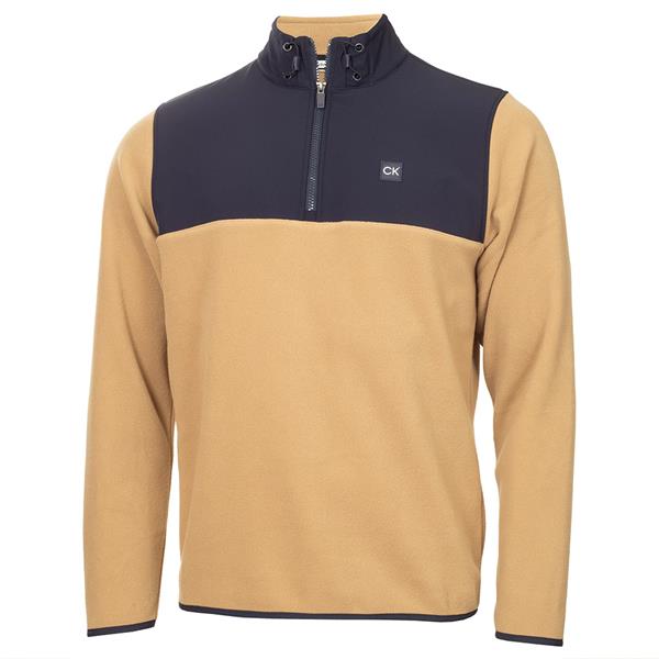 Calvin Klein Golf Gents Aspen Polar Fleece Biscuit