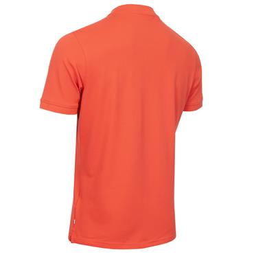 Calvin Klein Golf Gents Empire Blade Collar Pique Polo Shirt Coral