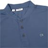 Calvin Klein Golf Gents Empire Blade Collar Pique Polo Shirt Denim Blue
