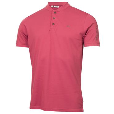 Calvin Klein Golf Gents Empire Blade Collar Pique Polo Shirt Mauve