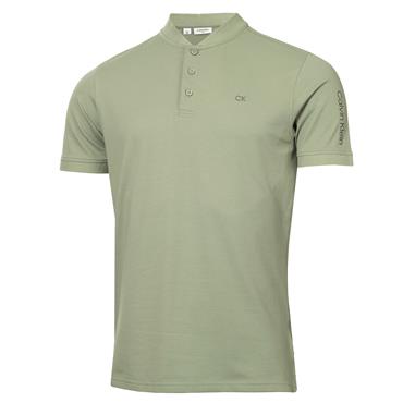 Calvin Klein Golf Gents Empire Blade Collar Pique Polo Shirt Sage