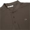 Calvin Klein Golf Gents Empire Blade Collar Pique Polo Shirt Slate