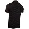 Calvin Klein Golf Gents Strike Print Polo Shirt Black