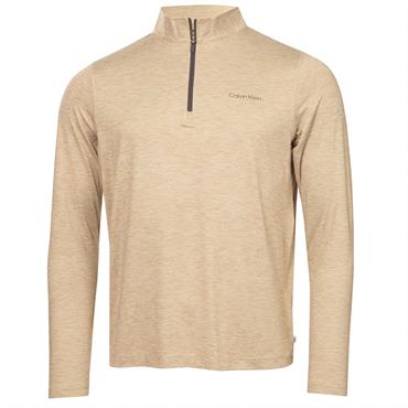 Calvin Klein Golf Gents Pinehursdt ¼ Zip Layering Khaki