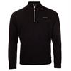 Calvin Klein Golf Gents Trenton ¼ Zip Top Black