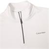 Calvin Klein Golf Gents Trenton ¼ Zip Top White