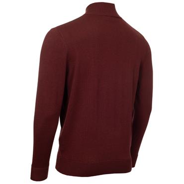 Calvin Klein Golf Gents Elmwood ½ Zip Sweater Blackberry Marl