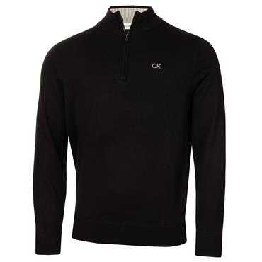 Calvin Klein Golf Gents Elmwood ½ Zip Sweater Black