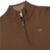Calvin Klein Golf Gents Elmwood ½ Zip Sweater Cedar Brown