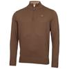 Calvin Klein Golf Gents Elmwood ½ Zip Sweater Cedar Brown