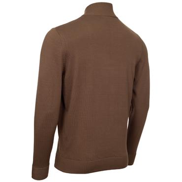 Calvin Klein Golf Gents Elmwood ½ Zip Sweater Cedar Brown