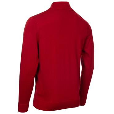 Calvin Klein Golf Gents Elmwood ½ Zip Sweater Cherry