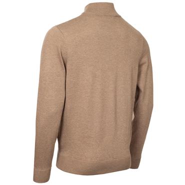 Calvin Klein Golf Gents Elmwood ½ Zip Sweater Oat Marl