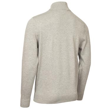 Calvin Klein Golf Gents Elmwood ½ Zip Sweater Silver Marl