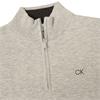 Calvin Klein Golf Gents Elmwood ½ Zip Sweater Silver Marl