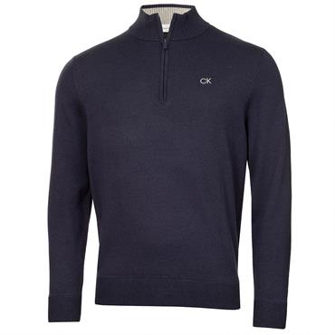 Calvin Klein Golf Gents Elmwood ½ Zip Sweater Slate Blue