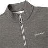 Calvin Klein Golf Gents Scuba ¼ Zip Grey Marl