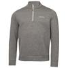 Calvin Klein Golf Gents Scuba ¼ Zip Grey Marl