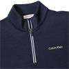 Calvin Klein Golf Gents Scuba ¼ Zip Navy Marl