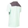 Calvin Klein Golf Gents Baltimore Colour Block Polo Shirt Aqua - Charcoal