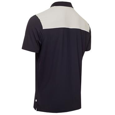 Calvin Klein Golf Gents Baltimore Colour Block Polo Shirt Navy - Silver