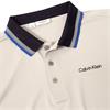 Calvin Klein Golf Gents Greenville Jersey Polo Shirt Silver