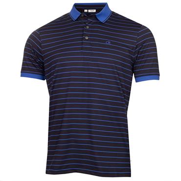 Calvin Klein Golf Gents Oak Ridge Striple Polo Shirt Navy