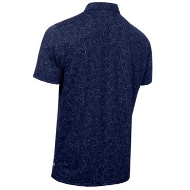 Calvin Klein Golf Gents Spring Printed Polo Shirt Navy