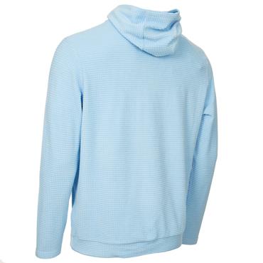 Calvin Klein Golf Gents Glenfield Textured Hoodie Blue Bell