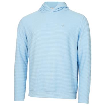 Calvin Klein Golf Gents Glenfield Textured Hoodie Blue Bell