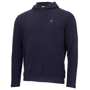 Calvin Klein Golf Gents Glenfield Textured Hoodie Navy