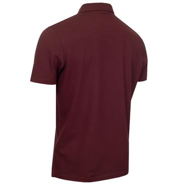 Calvin Klein Golf Gents City Tech Cotton Pique Polo Shirt Blackberry