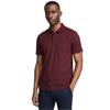 Calvin Klein Golf Gents City Tech Cotton Pique Polo Shirt Blackberry