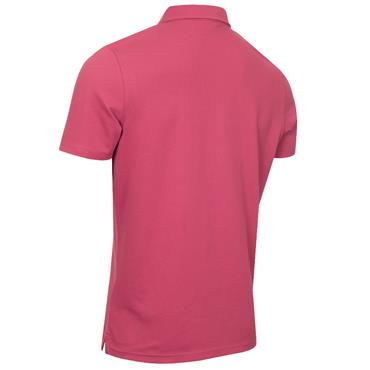 Calvin Klein Golf Gents City Tech Cotton Pique Polo Shirt Mauve