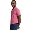 Calvin Klein Golf Gents City Tech Cotton Pique Polo Shirt Mauve