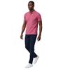 Calvin Klein Golf Gents City Tech Cotton Pique Polo Shirt Mauve