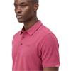 Calvin Klein Golf Gents City Tech Cotton Pique Polo Shirt Mauve