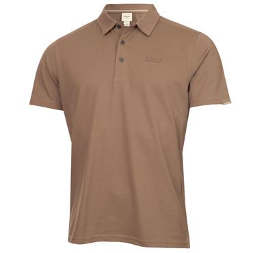 Calvin Klein Golf Gents City Tech Cotton Pique Polo Shirt Mink