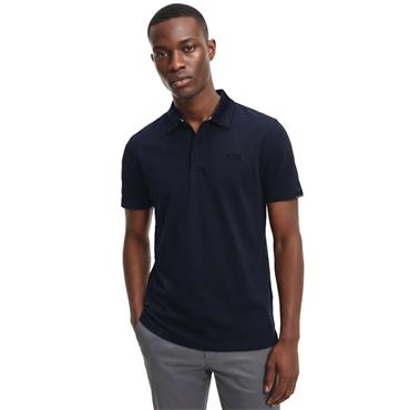 Calvin Klein Golf Gents City Tech Cotton Pique Polo Shirt Navy