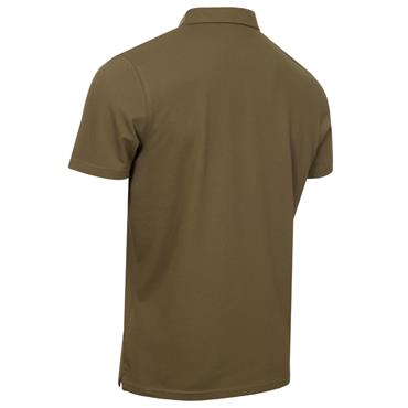 Calvin Klein Golf Gents City Tech Cotton Pique Polo Shirt Olive