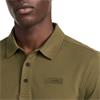 Calvin Klein Golf Gents City Tech Cotton Pique Polo Shirt Olive