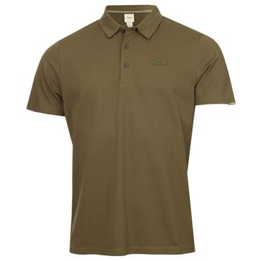 Calvin Klein Golf Gents City Tech Cotton Pique Polo Shirt Olive