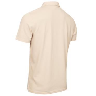 Calvin Klein Golf Gents City Tech Cotton Pique Polo Shirt Sand