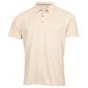 Calvin Klein Golf Gents City Tech Cotton Pique Polo Shirt Sand